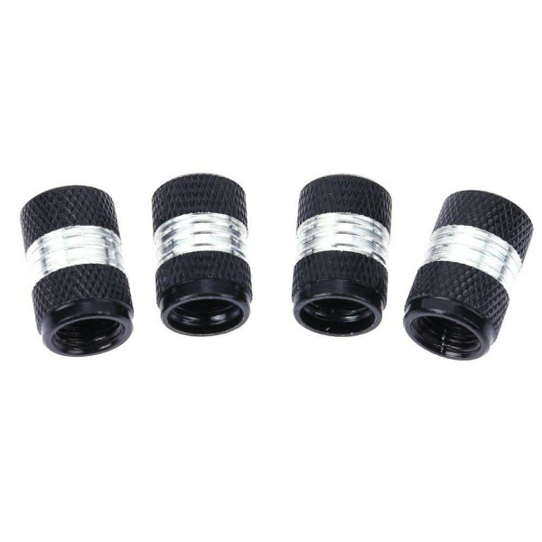 4pcs Aluminum Car Tire Valve Wheel Air Port Dust Cover Stems Caps