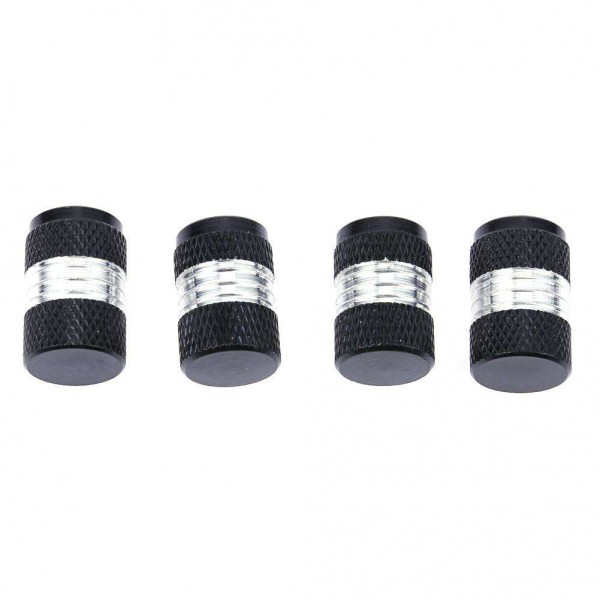 4pcs Aluminum Car Tire Valve Wheel Air Port Dust Cover Stems Caps