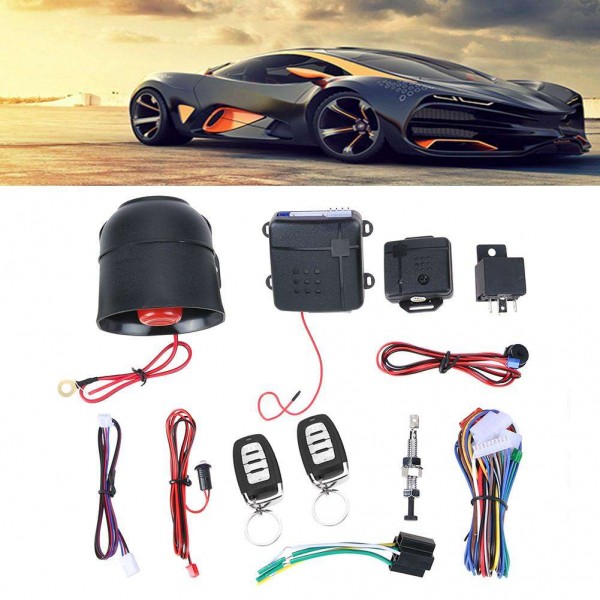 Car Vehicle Auto Burglar Alarm Protection Keyless Entry Security System