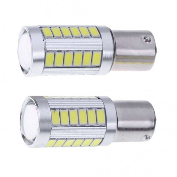 2pcs 1156 5630-33SMD Led Car Turn Signal Brake Light Tail Rear Reverse Lamp