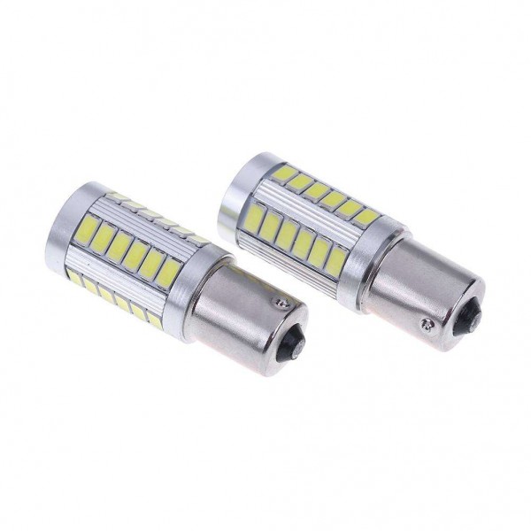 2pcs 1156 5630-33SMD Led Car Turn Signal Brake Light Tail Rear Reverse Lamp