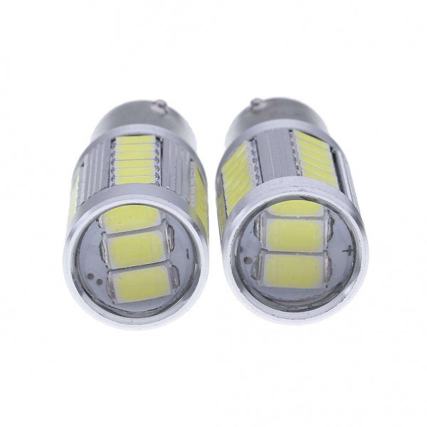 2pcs 1156 5630-33SMD Led Car Turn Signal Brake Light Tail Rear Reverse Lamp