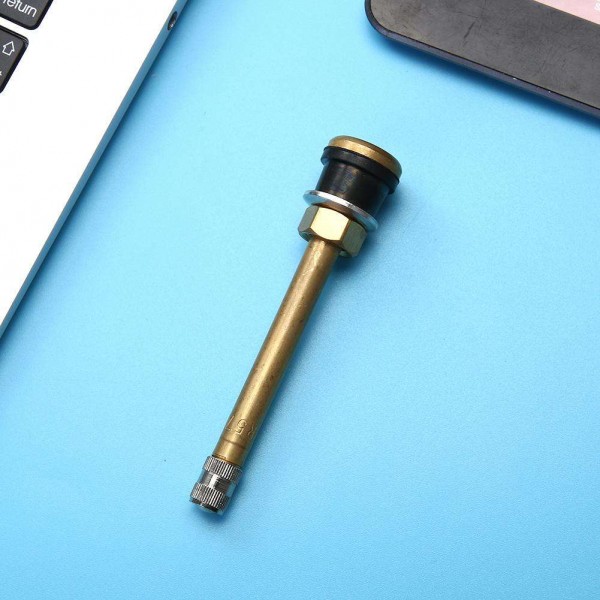 Universal TR571 Straight Brass Truck Tire Valve Stem Tubeless Valve