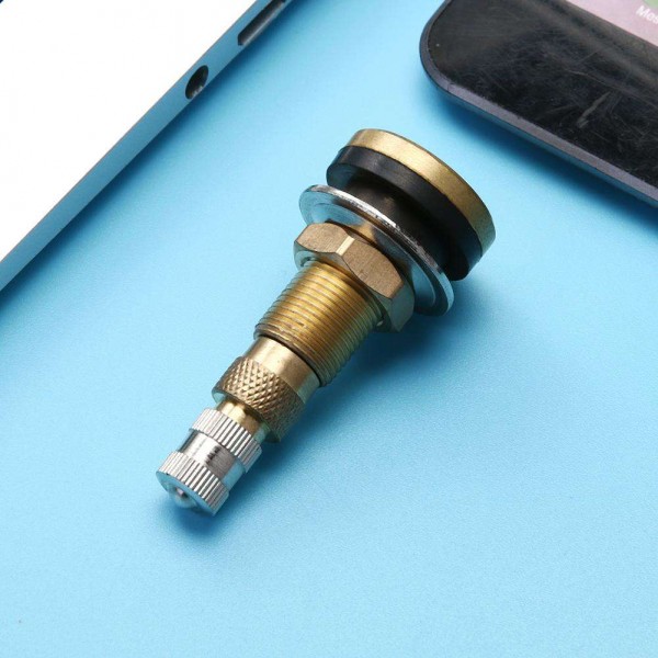 TR618A Brass Air Water Tubeless Tire Valve Stem for Agricultural Tractor