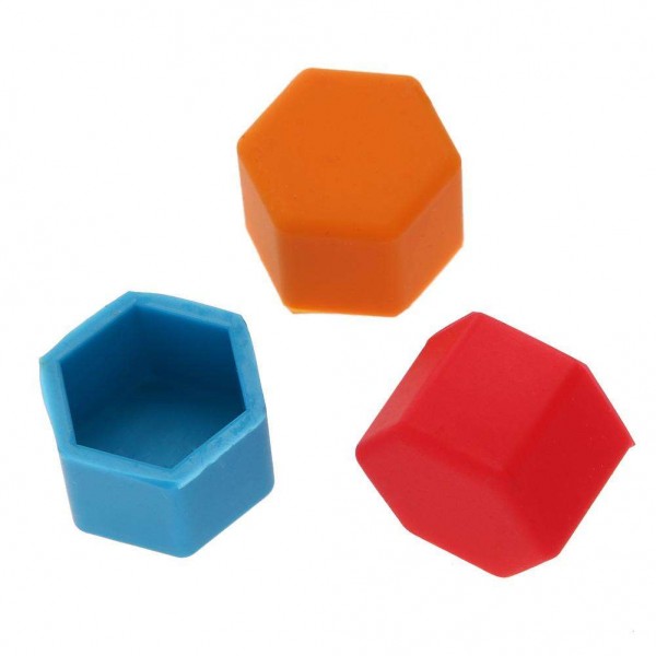 Universal Silicone Car Wheel Nut Hexagonal Cover Lug Cover Protector