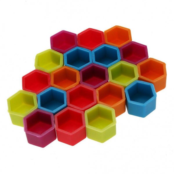 Universal Silicone Car Wheel Nut Hexagonal Cover Lug Cover Protector