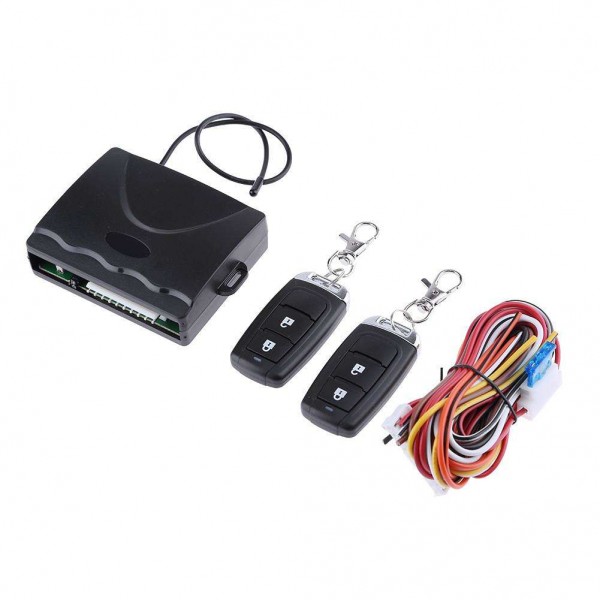 DC 12V Car Universal Key-Free Access Anti Theft Remote Alarm System