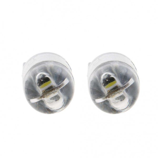 2pcs 6W T10 3030 2SMD Super Bright LED Side Marker Light Reading Lamp Bulbs