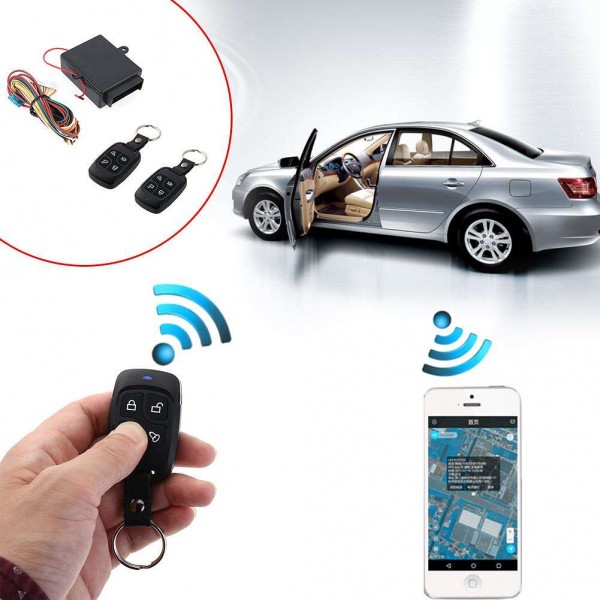 Car Remote Central Kit Door Lock Keyless Entry System with Remote Control