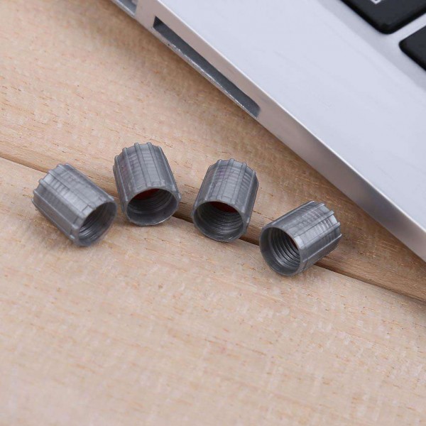 50pcs Plastic PMS Tire Valve Stem Caps Covers for Car Truck Motorcycle