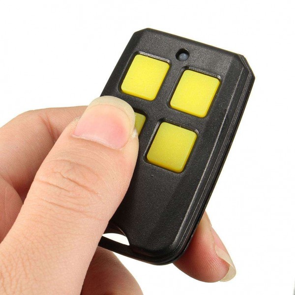 4 Yellow Buttons 390MHz Garage Door Remote for Liftmaster 970LM 971LM 973LM