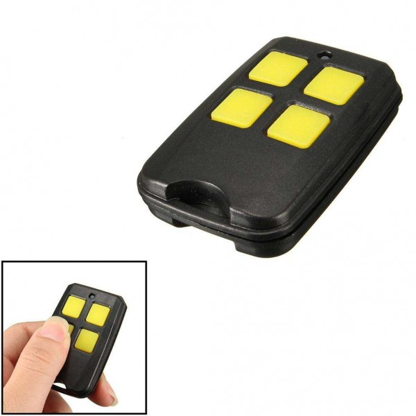 4 Yellow Buttons 390MHz Garage Door Remote for Liftmaster 970LM 971LM 973LM