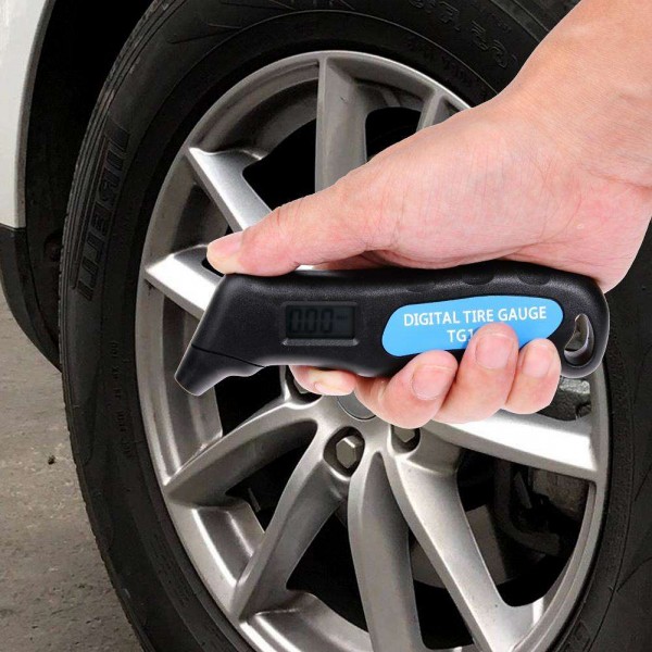 Digital Display Tire Gauge Tire Pressure Gauge 100psi Spotlight Backlit