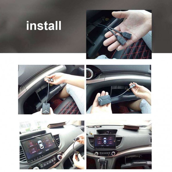 USB Car TPMS Tire Pressure Monitor Alarm System for Android Video Player