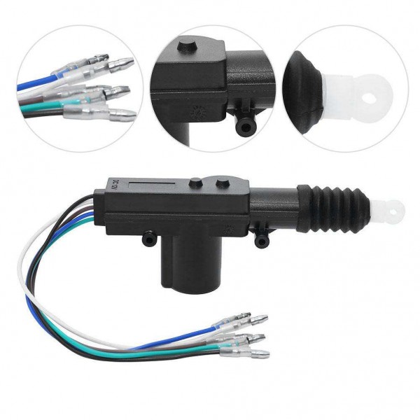 Car Locking System Actuator Gun Type Central Door Lock Motor Kit (5-Wire)