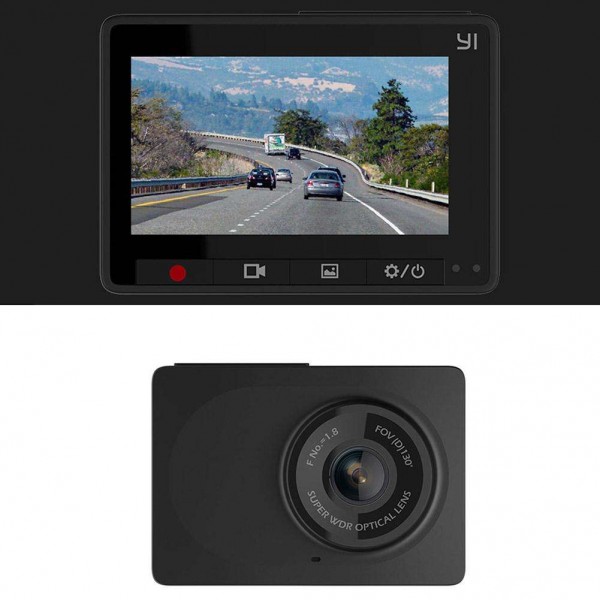 YI 2.7'' HD 1080P Dash Cam Mini Car DVR Recorder Night Vision Photography