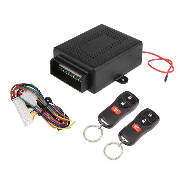 Car Central Door Lock Keyless Entry System Remote Alarm Central Locking Kit