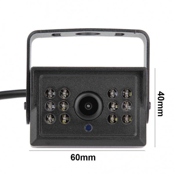 IR Night Vision Rearview Camera for 24V RV Truck Bus Reverse Backup Parking