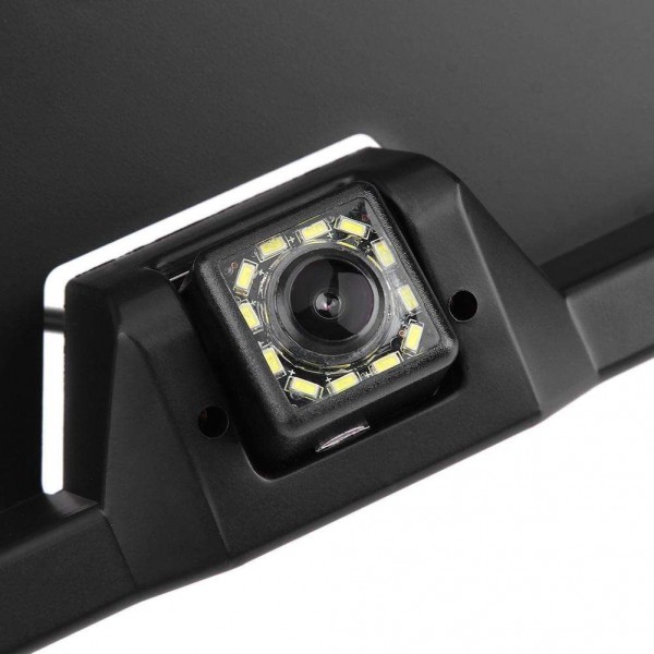 European Car License Plate Backup Parking LED Night Vision Rearview Camera