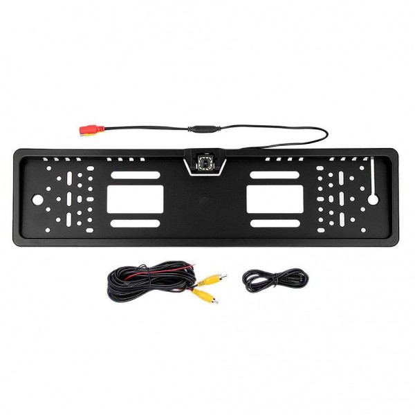 European Car License Plate Backup Parking LED Night Vision Rearview Camera