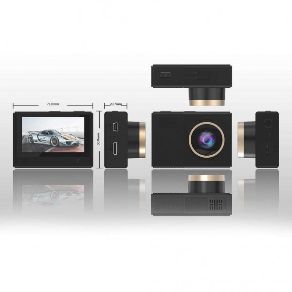 G70 2.45in 1080P FHD Mini Hidden Car DVR Camera WiFi WDR G-sensor Dash Cam