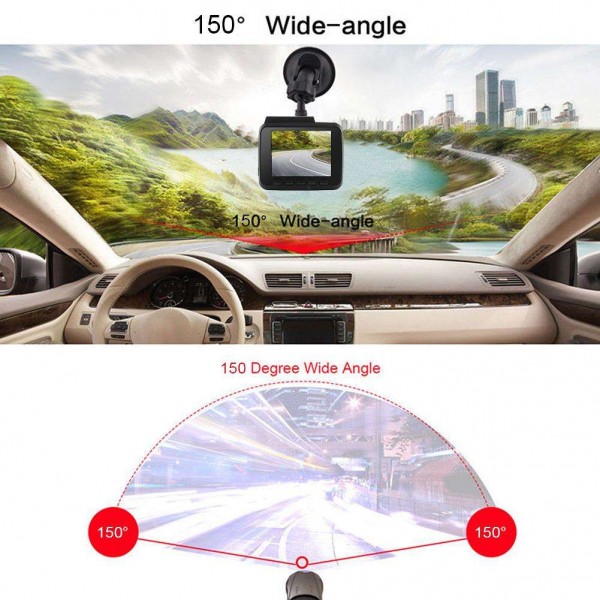 2.4in 1080P WiFi Car DVR Camera GPS Video Recorder HD Night Vision Dash Cam