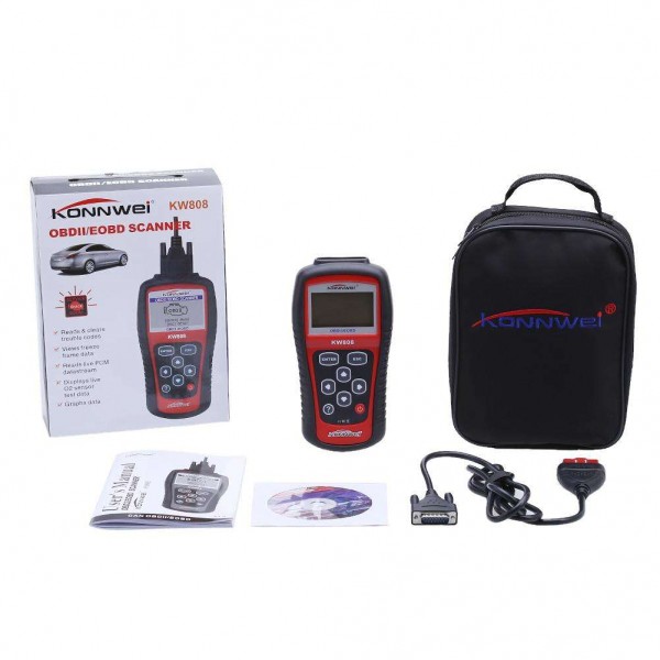 OBD2 Scanner CAN Engine Reset Tool KONNWEI Car Diagnostic Code Reader