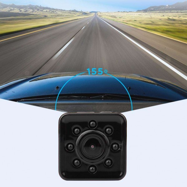 SQ13 1080P FHD Night Vision WiFi Car DVR Camera Dash Cam DV(Black)