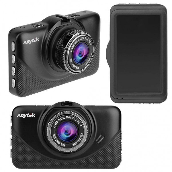 Anytek K18+ 3.0in 1080P FHD Car DVR Camera Video Recorder HDR Dash Cam