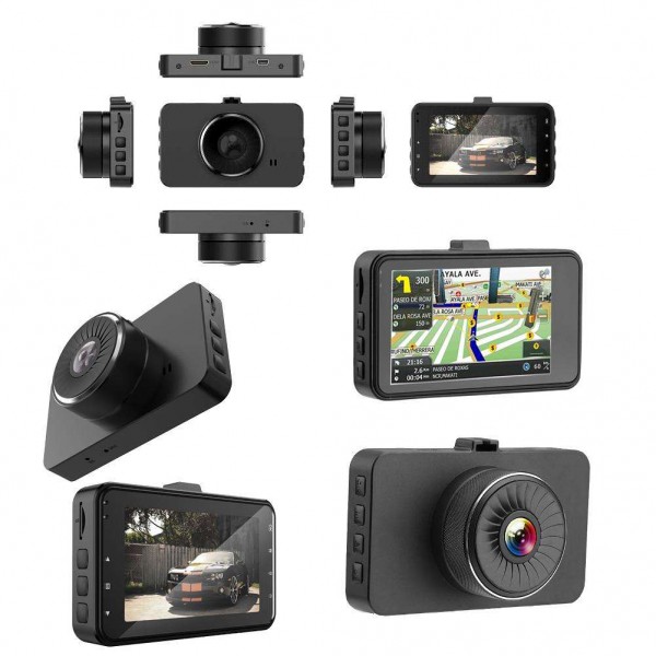 3.0in 1296P Car DVR Camera Video Recorder G-Sensor IR Night Vision Dash Cam