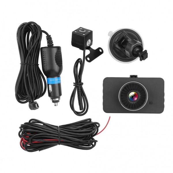 3.0in 1296P Car DVR Camera Video Recorder G-Sensor IR Night Vision Dash Cam