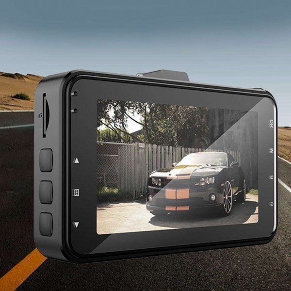 3.0in 1296P Car DVR Camera Video Recorder G-Sensor IR Night Vision Dash Cam