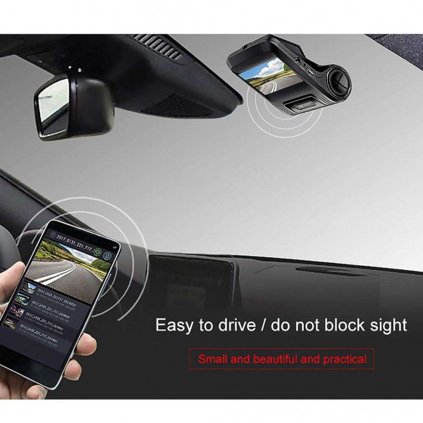 Junsun S550 WiFi FHD 1080P Night Vision Car DVR Digital Video Recorder