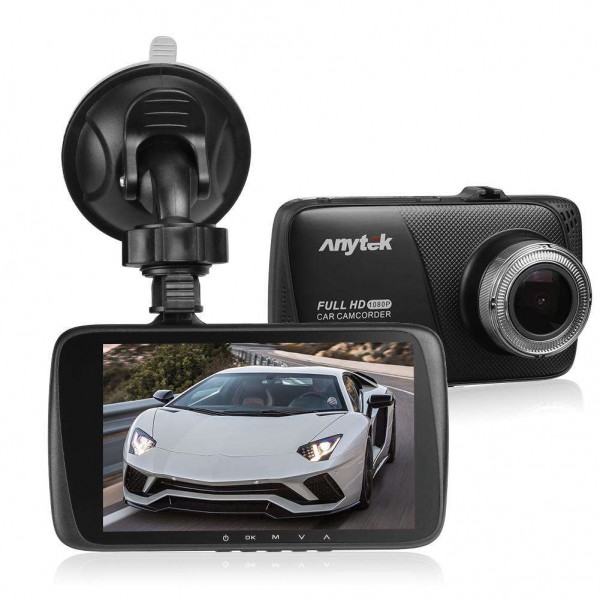 Anytek G90B 4.0in FHD 1080P Car DVR Camera Driving Video Recorder Dash Cam