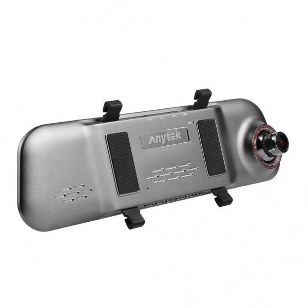 Anytek A80+ 5in Dual Lens 1080P Car Rearview Mirror DVR Camera Dash Cam