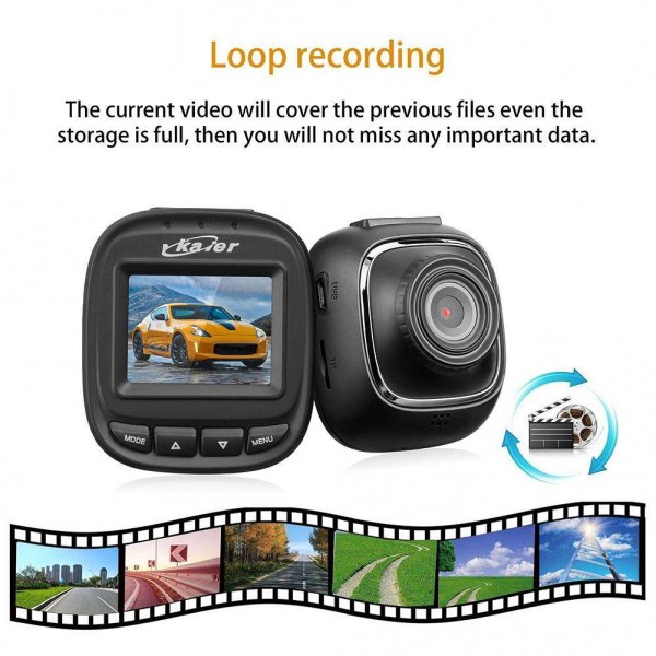 Q1501 Mini 150 Degree Lens FHD 1080P Car DVR Camera Night Vision Dash Cam