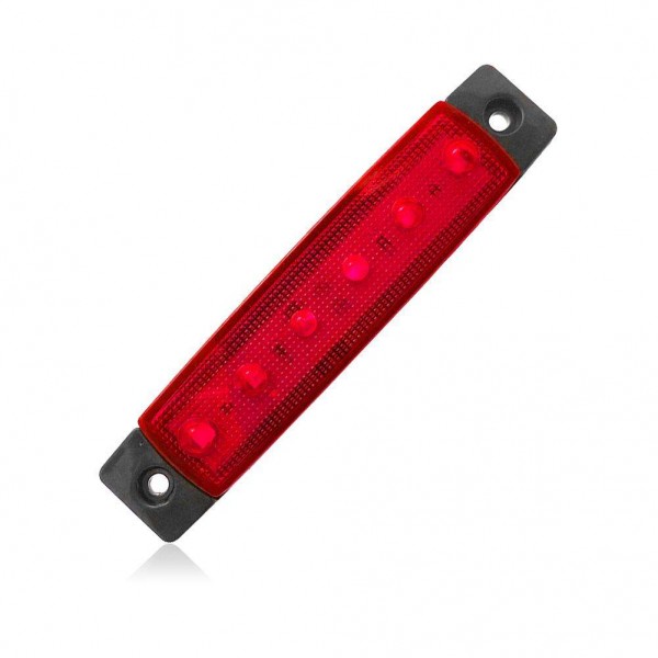 CNSUNNYLIGHT Car Truck LED Side Clearance Light Turn Signal Light (Red)