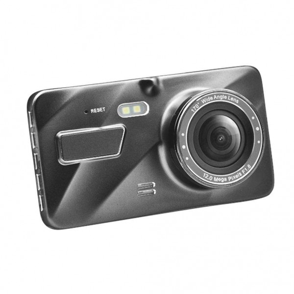 4.0in Touch Screen Dual Lens HD 1080P Car DVR Camera G-sensor Dash Cam