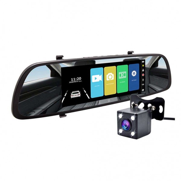 Car Camera 7inch Touch Screen WIFI Bluetooth Video Recroder (B)