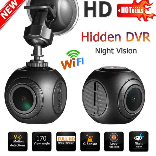 HD 720P WiFi Car DVR Camera Video Recorder G-sensor Night Vision Dash Cam