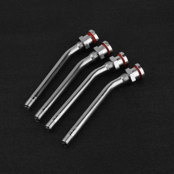 4pcs Brass Truck Tire Valve Stems for V3.20.6 9.7mm Hole Aluminum Wheel Rim