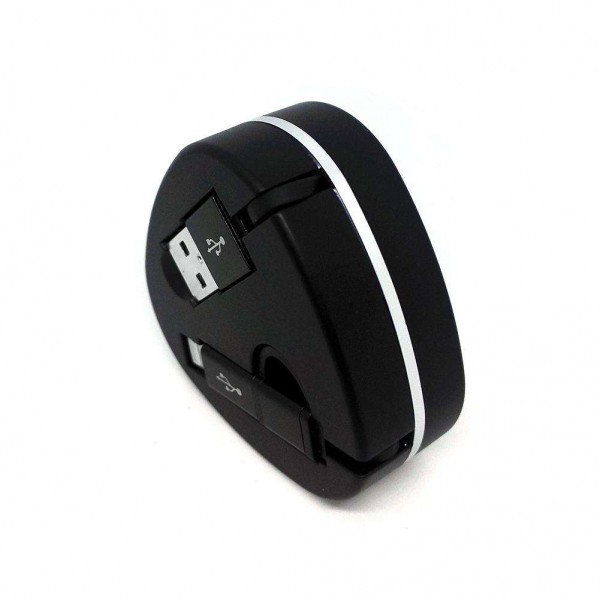 Mini USB Data Cable Smart Car Remote Recording SOS Car Locator (Black GPS)