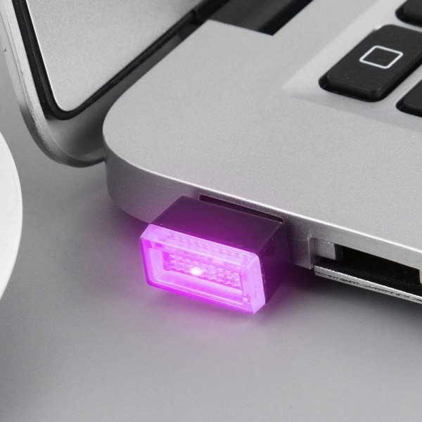 USB LED Mini Wireless Car Interior Ambient Lighting Atmosphere Decorative