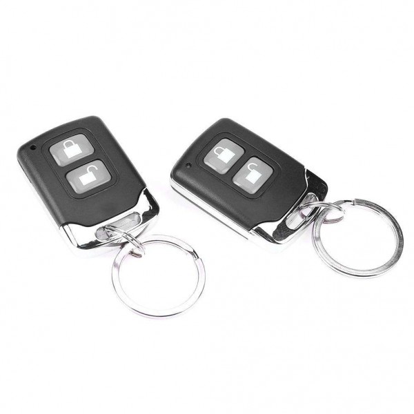 1-Way Car Burglar Alarm Vehicle Protection Keyless Entry Security System