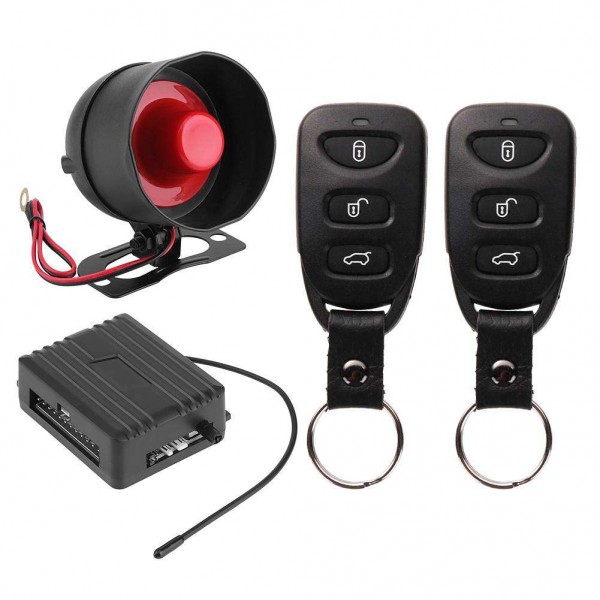 Universal 1-Way Car Burglar Alarm Protection Keyless Entry Security System