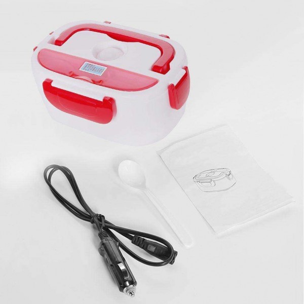 12V Car Portable Electric Heating Lunch Box Heat Insulation Food Container