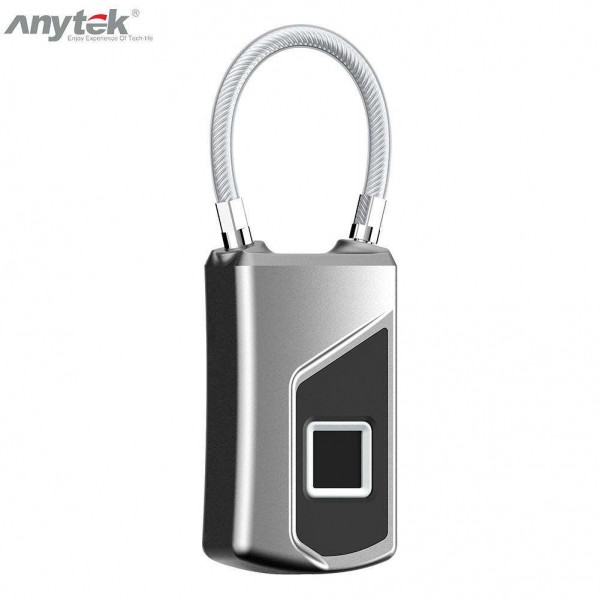 Anytek L1 Fingerprint Lock Waterproof Anti-theft Door Suitcase Padlock