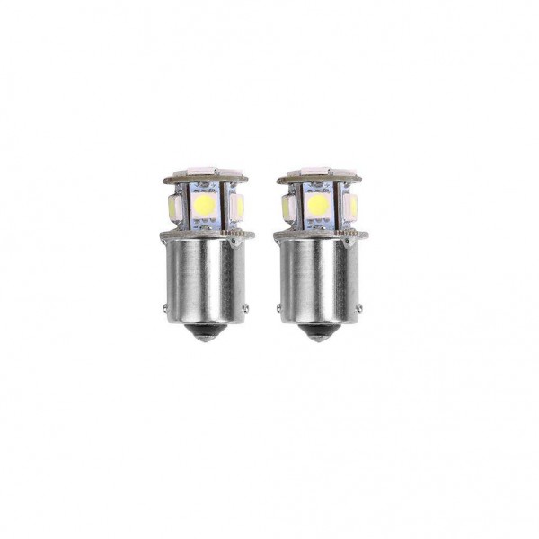 1 Pair 12V 1156 5050 8SMD 96LM Car LED Lights Brake Tail Rear Reverse Lamps