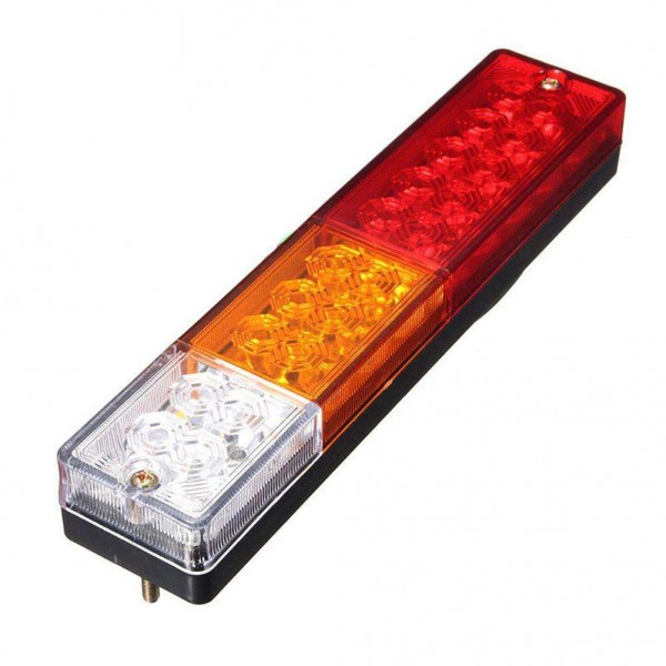 20 LED Tail Light Car Truck Trailer Stop Rear Reverse Turn Indicator Lamp