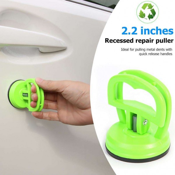 2.2 Inch Car Body Dent Remover Puller Sucker Bodywork Repair Tool (Green)